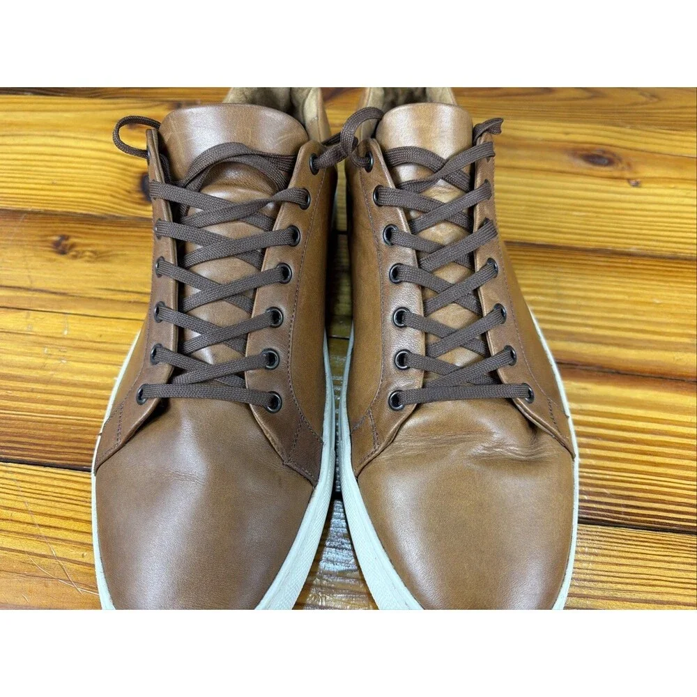 Thursday Boot Co Premier Low Top Sneakers Men's US 13 Toffee Brown Leather